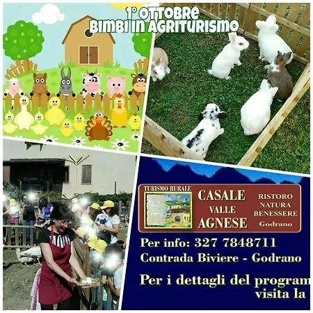 Séjour à la ferme Casale Valle Agnese